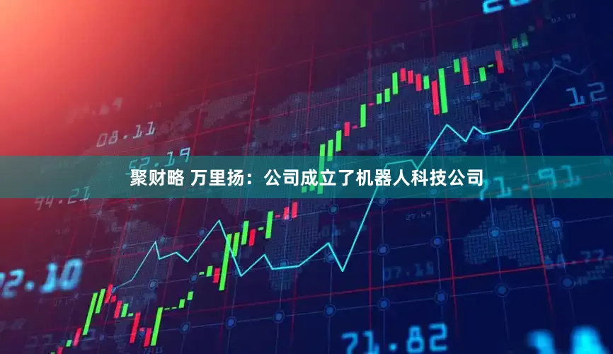 聚财略 万里扬：公司成立了机器人科技公司